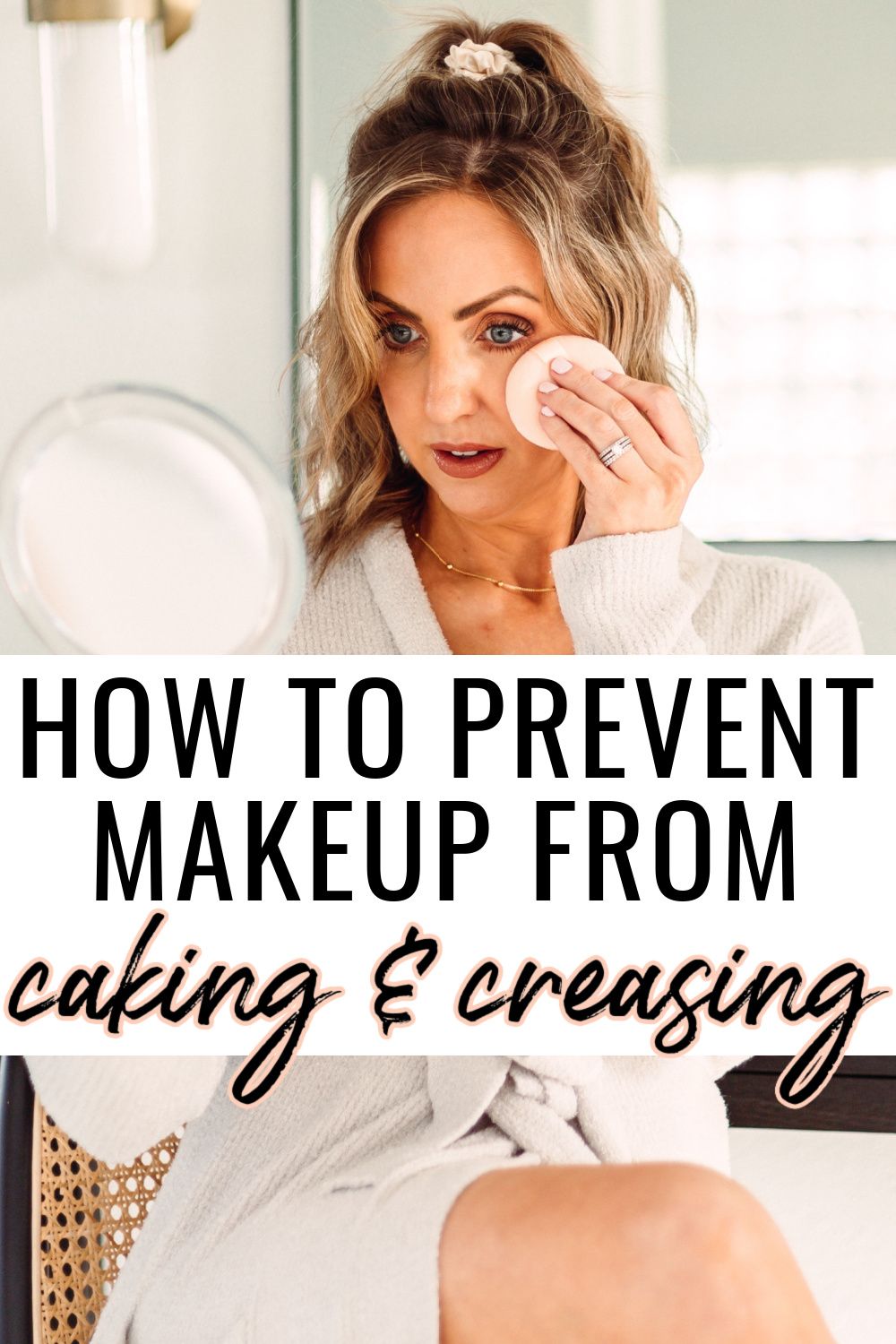 How to stop makeup from caking