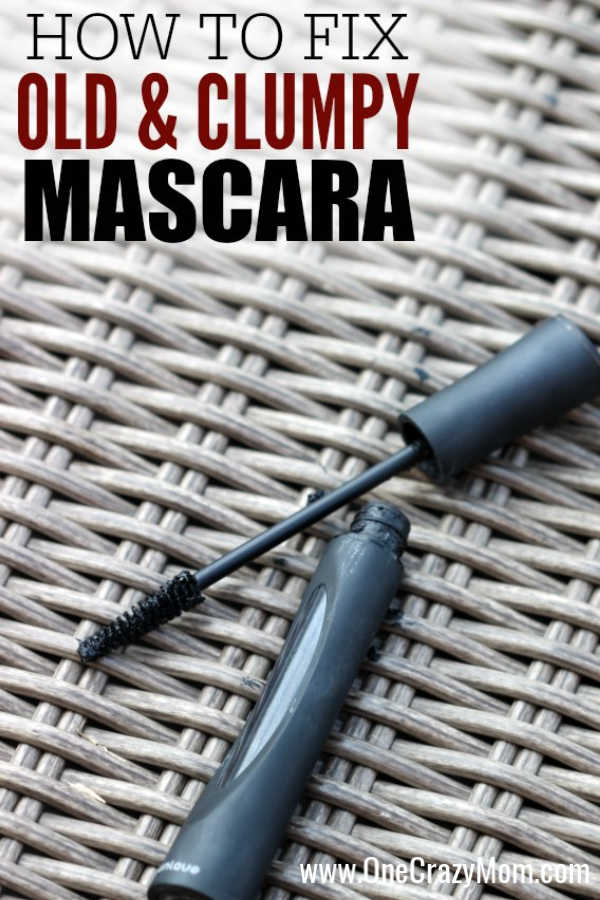 How to fix old mascara