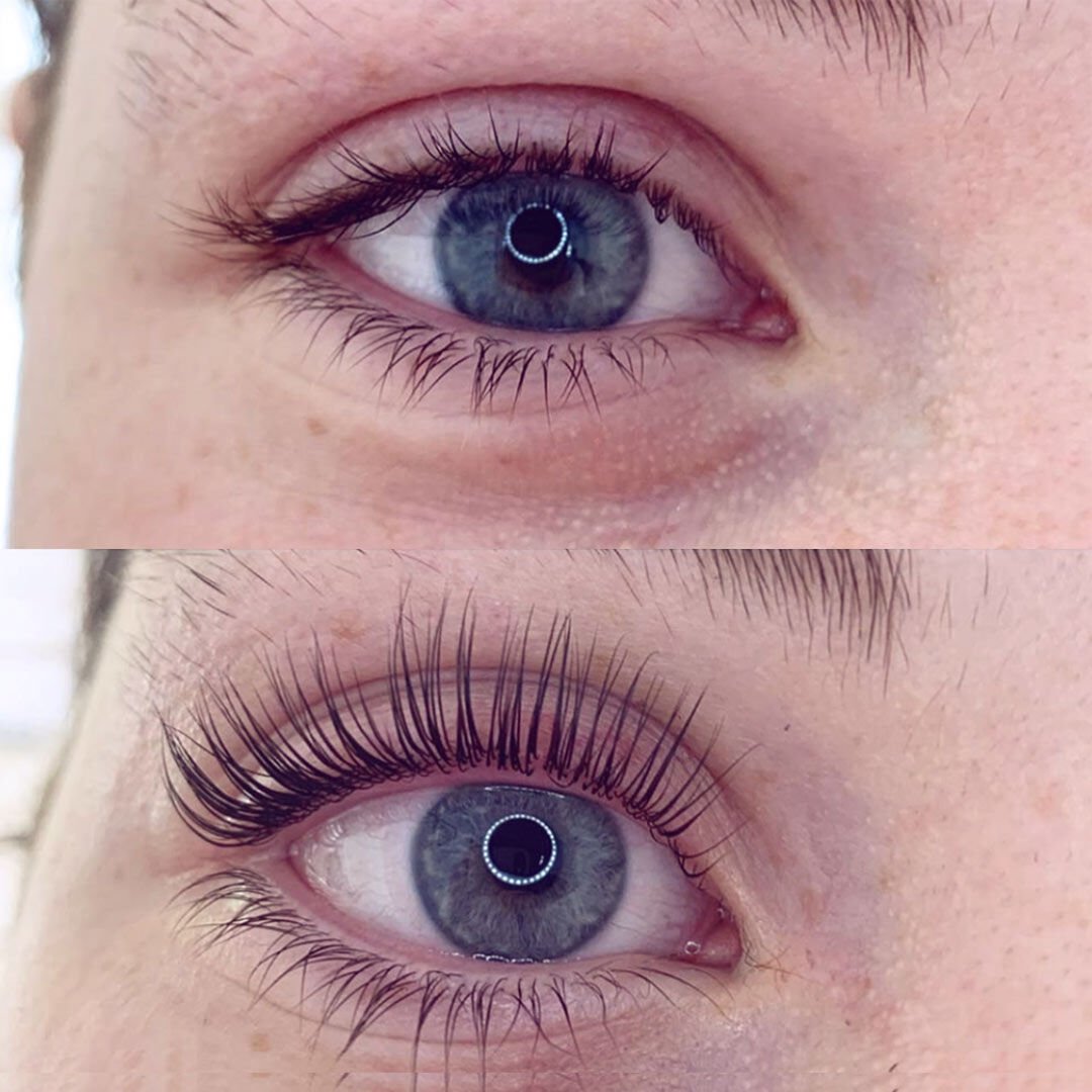 How long to keep lashes dry after lift